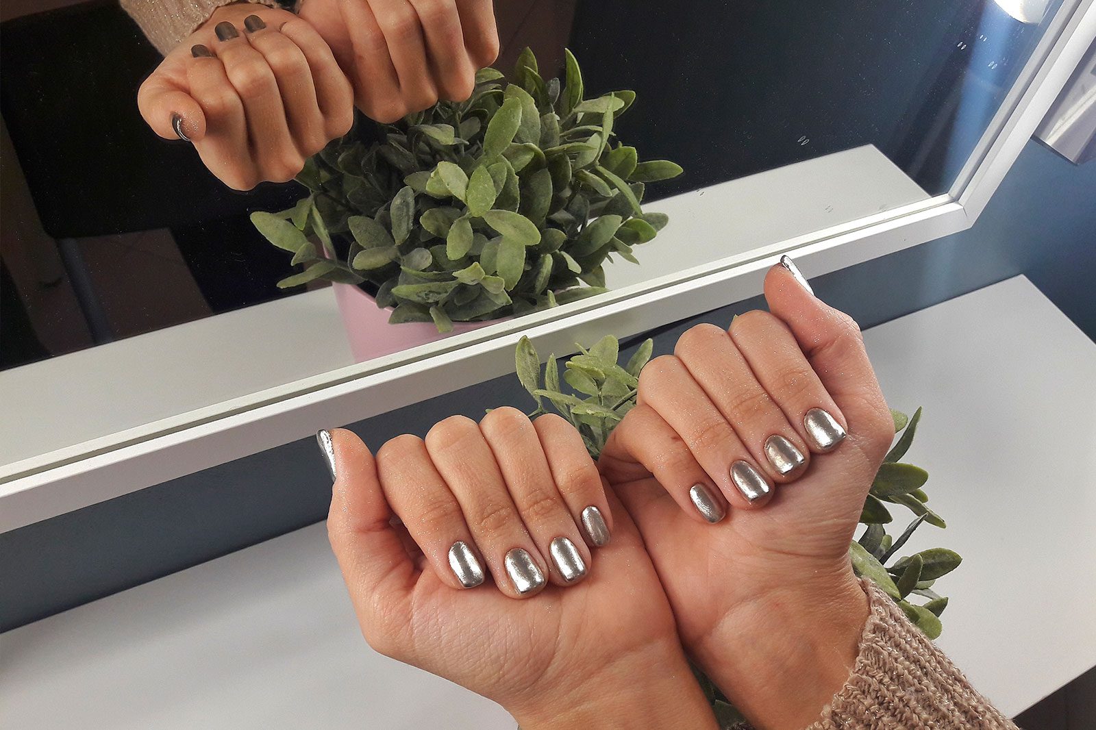 Nails done at Peacock Nails